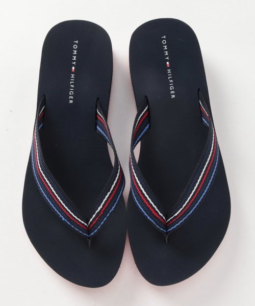 TOMMY HILFIGER(トミーヒルフィガー)/【オンライン限定】ウェッジストライプビーチサンダル/img05