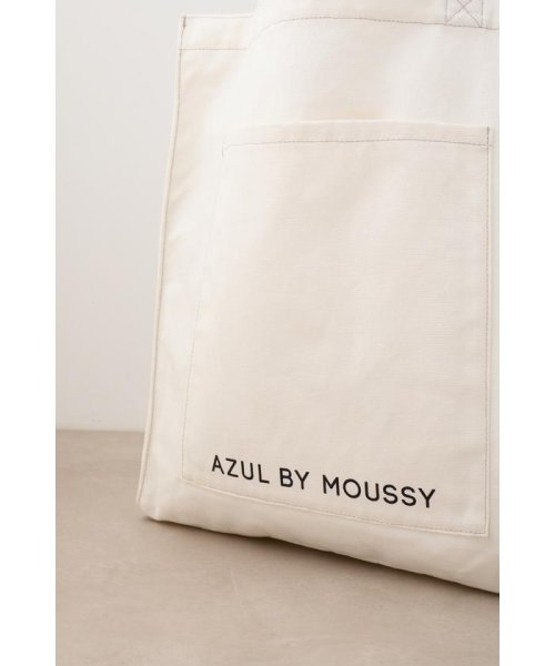 AZUL by moussy(アズールバイマウジー)/ユーティリティキャンバストートバッグ/img06