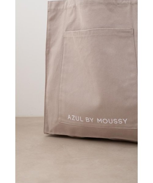 AZUL by moussy(アズールバイマウジー)/ユーティリティキャンバストートバッグ/img62
