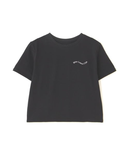 NATURAL BEAUTY BASIC(ナチュラルビューティーベーシック)/クラブロゴクロップドTシャツ/img01