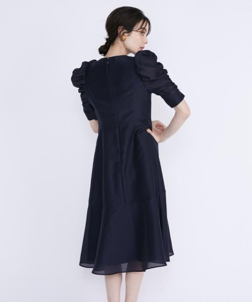 《M Maglie le cassetto》ギャザースリーブワンピース Maglie le