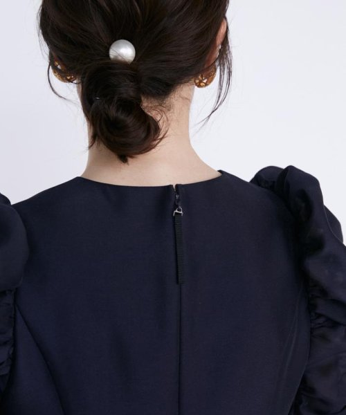 《M Maglie le cassetto》ギャザースリーブワンピース Maglie le