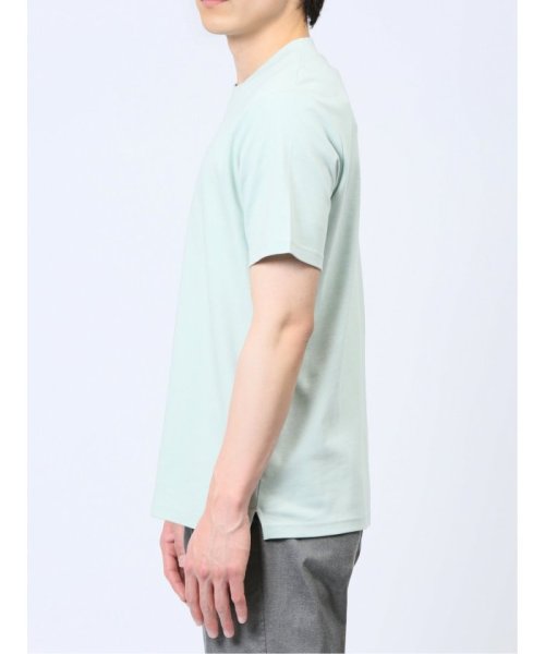 m.f.editorial(エムエフエディトリアル)/【DRESS T－SHIRT】綿ストレッチ クルーネック半袖Tシャツ メンズ Tシャツ カットソー カジュアル インナー トップス ギフト プレゼント/img05