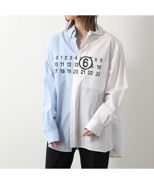 MM6 シャツ SH0DT0005 STZ119 長袖 MM6 シャツ SH0DT0005 STZ119