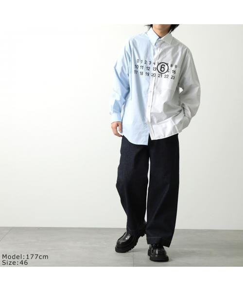 MM6 Maison Margiela(MM６　メゾンマルジェラ)/MM6 シャツ SH0DT0005 STZ119 長袖 /img03