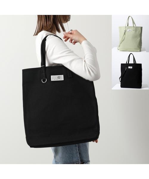 MM6 トートバッグ SB5WC0011 P6415 ラージ キャンバス MM6 トートバッグ SB5WC0011 P6415 ラージ