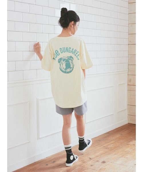 earth music&ecology(アースミュージック＆エコロジー)/Lee×e.m.a.e BULLDOG PRINT TEE/img04