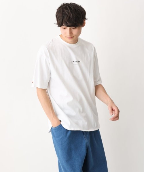 a.v.v (MEN)(アー・ヴェ・ヴェメンズ)/【レイヤードに最適】ミニロゴＴシャツ/img07