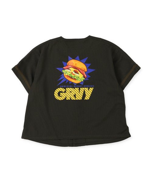 GROOVY COLORS(グルービーカラーズ)/ダブルアイレットBASEBALLシャツ/img02