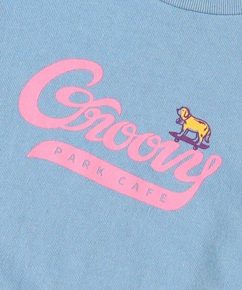 GROOVY COLORS(グルービーカラーズ)/GROOVY PARK CAFE 裾リブTシャツ/img05