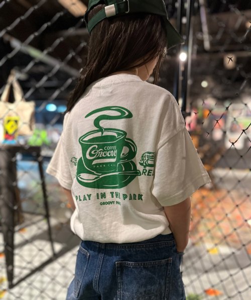 GROOVY COLORS(グルービーカラーズ)/GROOVY PARK CAFE 裾リブTシャツ/img09