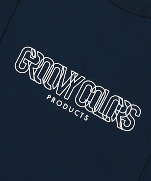 GROOVY COLORS(グルービーカラーズ)/切り替えWIDEシルエット Tシャツ/img05