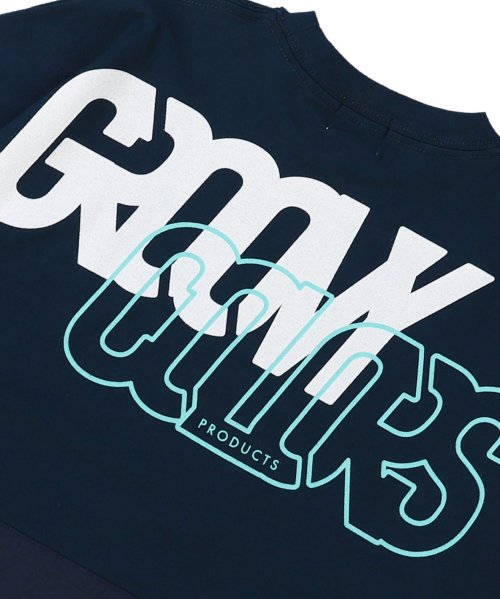 GROOVY COLORS(グルービーカラーズ)/切り替えWIDEシルエット Tシャツ/img08