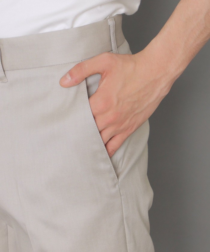 パンツ H&H コットンストレッチツイルパンツ(505899625)｜HANKYU MEN'S / 阪急メンズ