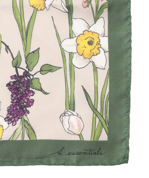 【HIBIYA KADAN】シルクスカーフ 