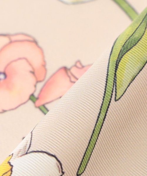 【HIBIYA KADAN】シルクスカーフ 