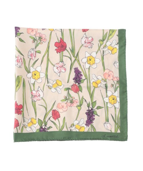 【HIBIYA KADAN】シルクスカーフ 