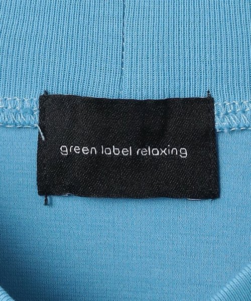 green label relaxing(グリーンレーベルリラクシング)/オーガニック ポンチ モックネック Tシャツ/img22