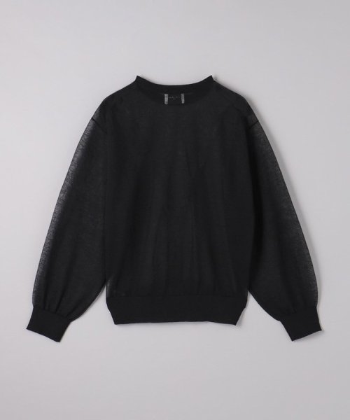 シアー クルーネック ニット クルーネック シアー ニット GM1402958377(10725円)