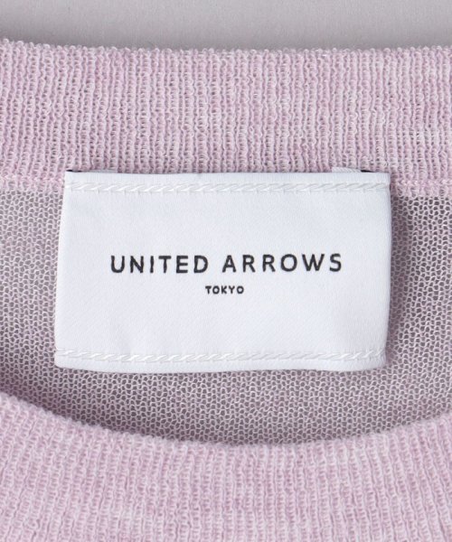 UNITED ARROWS(ユナイテッドアローズ)/シアー クルーネック ニット/img23