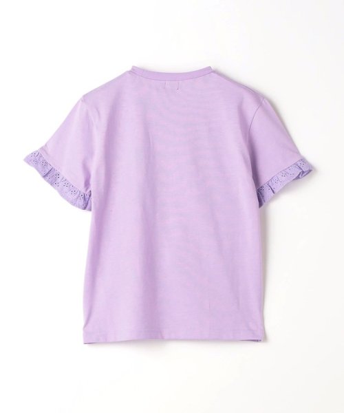 green label relaxing （Kids）(グリーンレーベルリラクシング（キッズ）)/TJ フラワーポケット Tシャツ 100cm－130cm/img01