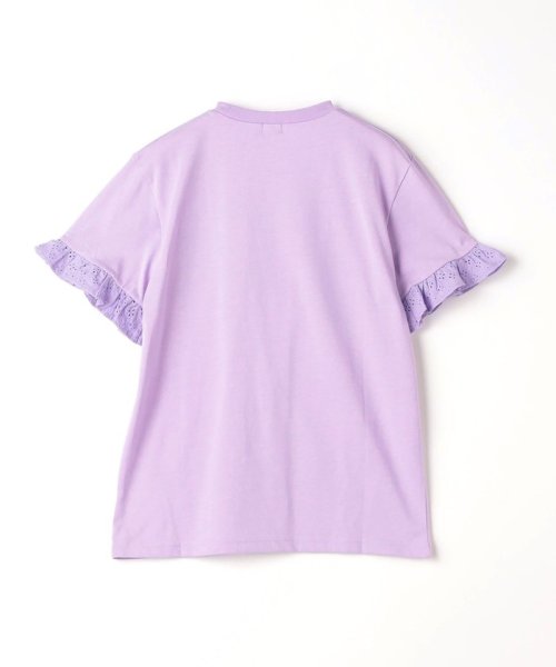 green label relaxing （Kids）(グリーンレーベルリラクシング（キッズ）)/TJ フラワーポケット Tシャツ 140cm－150cm/img01