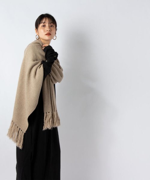 NOLLEY’S(ノーリーズ)/SILK NEP KNIT MUFFLER/img01