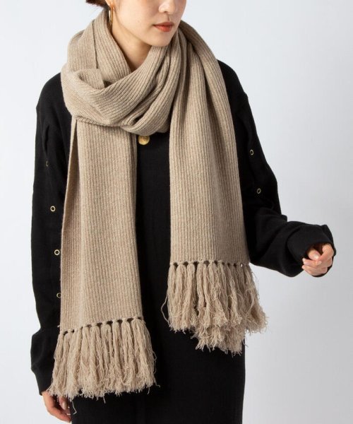 NOLLEY’S(ノーリーズ)/SILK NEP KNIT MUFFLER/img02