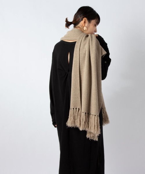 NOLLEY’S(ノーリーズ)/SILK NEP KNIT MUFFLER/img03