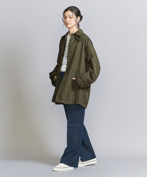 BEAUTY&YOUTH UNITED ARROWS(ビューティーアンドユース　ユナイテッドアローズ)/【WEB限定】タフタ ミドルステンカラーコート/img03