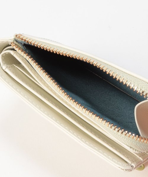 シャリテ ラウンド二つ折り財布 