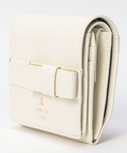 LANVIN en Bleu(BAG)(ランバンオンブルー（バッグ）)/シャリテ 内BOX二つ折り財布/img01