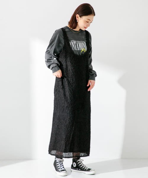 URBAN RESEARCH Sonny Label(アーバンリサーチサニーレーベル)/USEDLIKEプリントロングTシャツ/img07