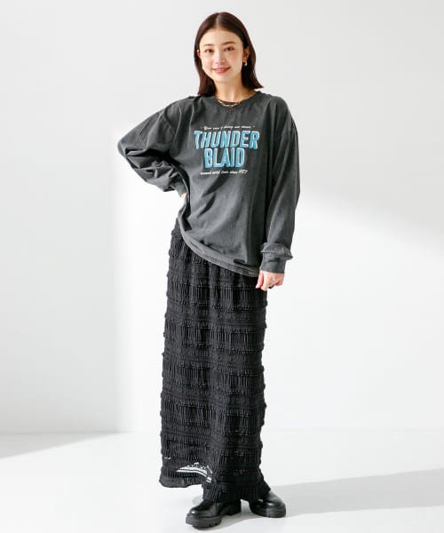 URBAN RESEARCH Sonny Label(アーバンリサーチサニーレーベル)/USEDLIKEプリントロングTシャツ/img23