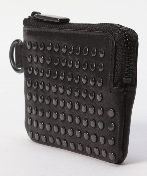 PATRICK STEPHAN(パトリックステファン)/Leather coin case 'all－studs'/img01