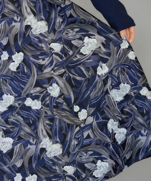 STYLE DELI(スタイルデリ)/【Made in JAPAN】フラワー柄ジャガード織りサキュラースカート/img12