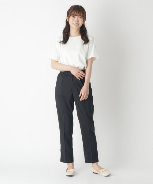  LAURA ASHLEY(ローラアシュレイ)/【綿100％／ストレッチ】ベーシックTシャツ/img03