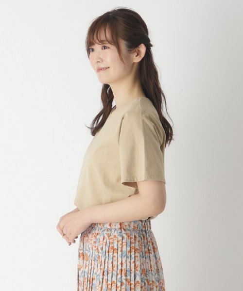  LAURA ASHLEY(ローラアシュレイ)/【綿100％／ストレッチ】ベーシックTシャツ/img05