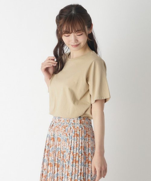  LAURA ASHLEY(ローラアシュレイ)/【綿100％／ストレッチ】ベーシックTシャツ/img06