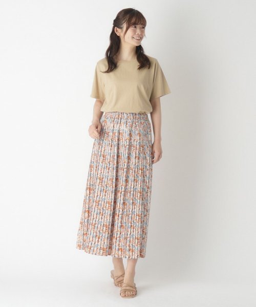  LAURA ASHLEY(ローラアシュレイ)/【綿100％／ストレッチ】ベーシックTシャツ/img07