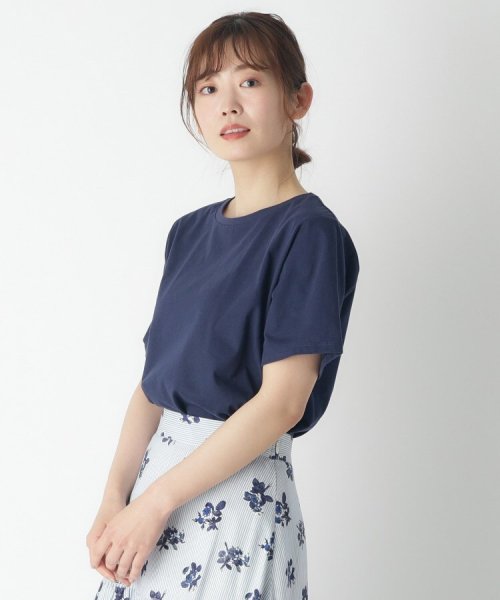  LAURA ASHLEY(ローラアシュレイ)/【綿100％／ストレッチ】ベーシックTシャツ/img09