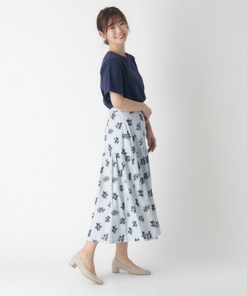  LAURA ASHLEY(ローラアシュレイ)/【綿100％／ストレッチ】ベーシックTシャツ/img11