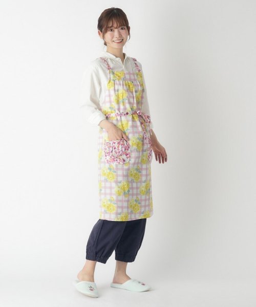  LAURA ASHLEY(ローラアシュレイ)/【GIFTにおすすめ】バーンズフィールド柄 エプロン/img07