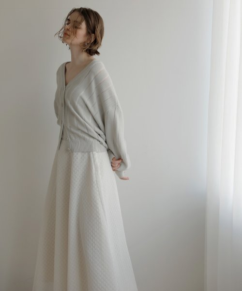 MIELI INVARIANT(ミエリ インヴァリアント)/Lace Circular Skirt/img22
