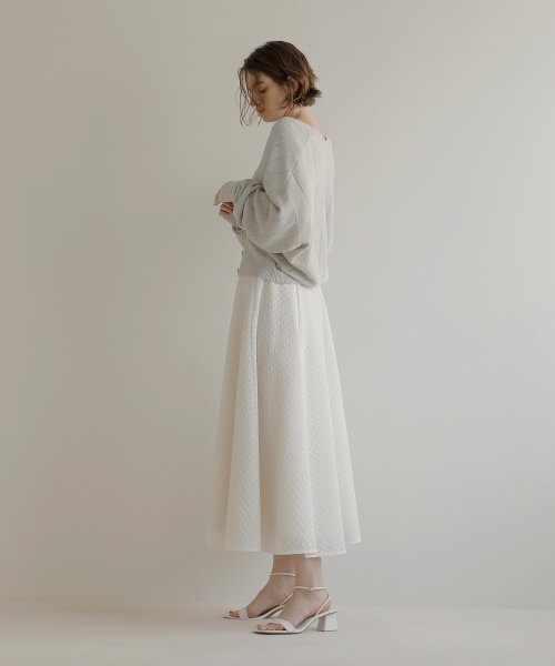 MIELI INVARIANT(ミエリ インヴァリアント)/Lace Circular Skirt/img23