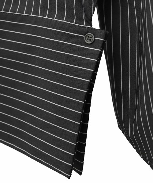 MIELI INVARIANT(ミエリ インヴァリアント)/Stripe Wide Shirt/img22