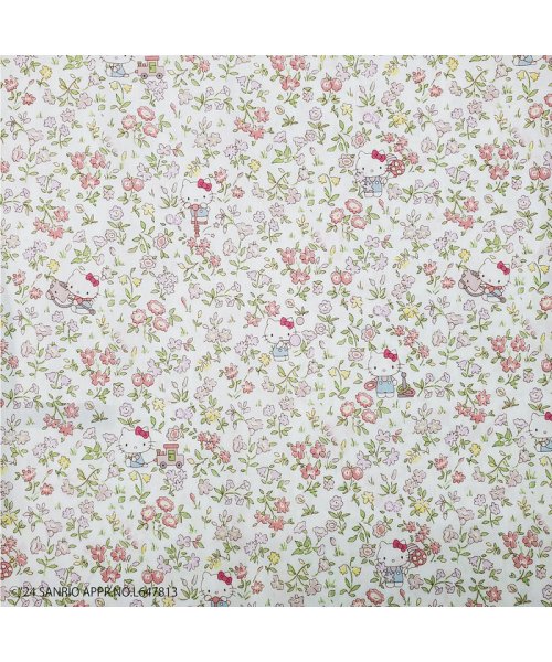 【サンリオキャラクター×リバティプリント】リボン袖ブラウス 着用サイズ 予めご了承ください