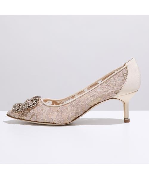 MANOLO BLAHNIK(マノロブラニク)/MANOLO BLAHNIK パンプス HANGISI LSMOR LACE 050 9XX－0700/img06