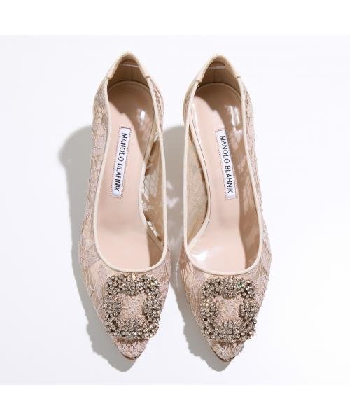 MANOLO BLAHNIK(マノロブラニク)/MANOLO BLAHNIK パンプス HANGISI LSMOR LACE 050 9XX－0700/img08