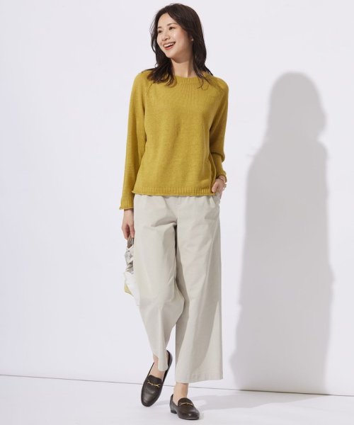 J.PRESS LADIES(J．プレス　レディス)/【洗える・吸水速乾】MERCERIZED CORD LINEN ニット/img03